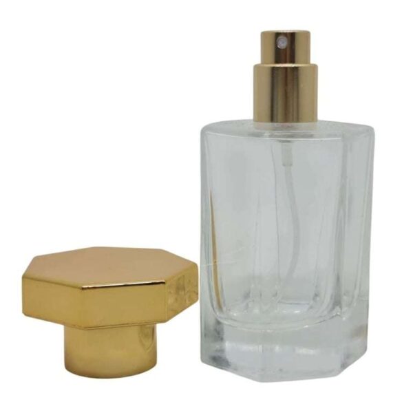 Vidro Chane Sextavado Imp. 50ml  (Com Válvula e Capa) - unidade - Imagem 5