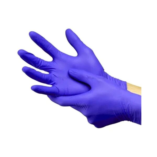 LUVA NITRILICA AZUL SONIC (SUPERMAX) P - 100UN