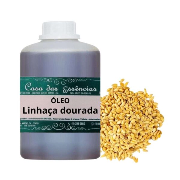 Óleo de Linhaça dourada - 01lt