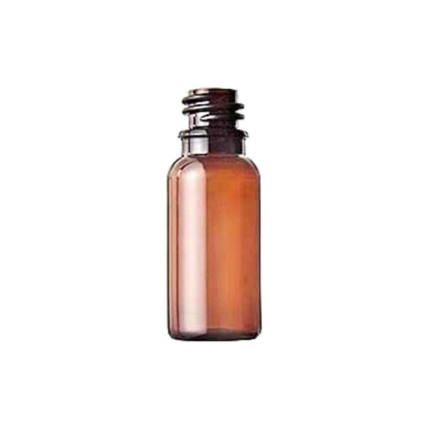 FRASCO PET 20ML AMBAR - 100UN (B18MM)