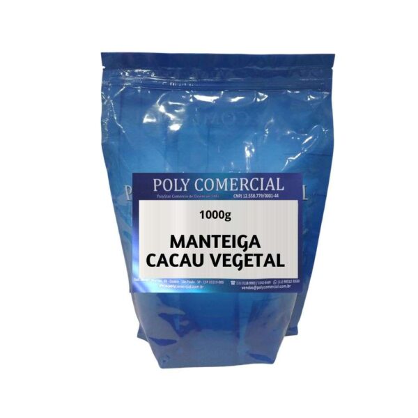 MANTEIGA DE CACAU VEGETAL (PASTA) - KG