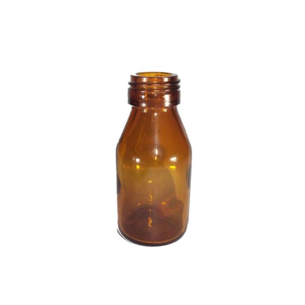 Vidro âmbar 40ml (B24mm) sem tampa