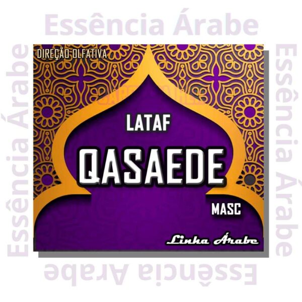 ESSÊNCIA LATAF - QASAEDE MASC (LINHA ARABE) - 100ML