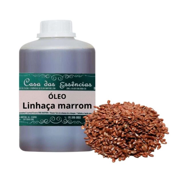 Óleo de Linhaça marrom - 01lt