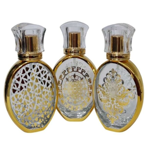Vidro Árabe Oval Imp. 50ml (Com Válvula e Capa) - unid. - Imagem 2