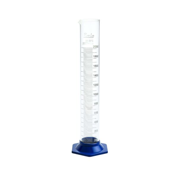 PROVETA DE VIDRO 2000 ML GRADUADA