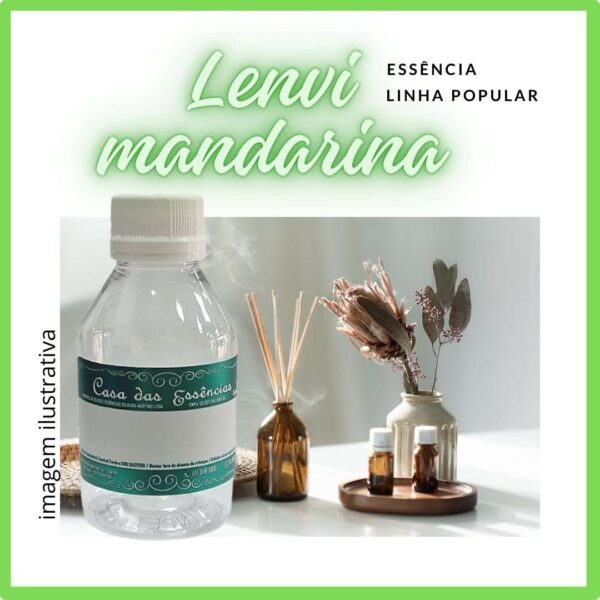 ESSÊNCIA LENVI MANDARINA - 100ML