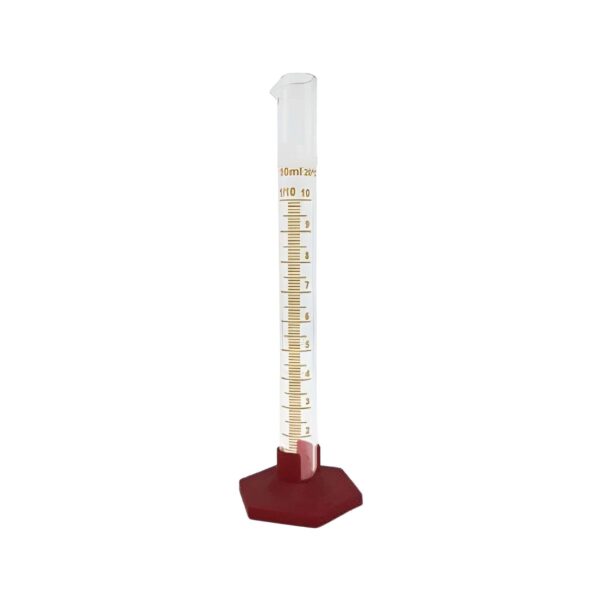 PROVETA DE VIDRO 10ML GRADUADA
