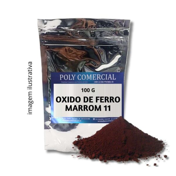 ÓXIDO DE FERRO MARROM 11 - 100G