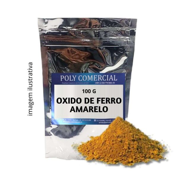 ÓXIDO DE FERRO AMARELO - 100G