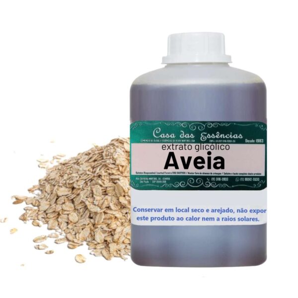 Aveia Extrato Glicólico - 01lt