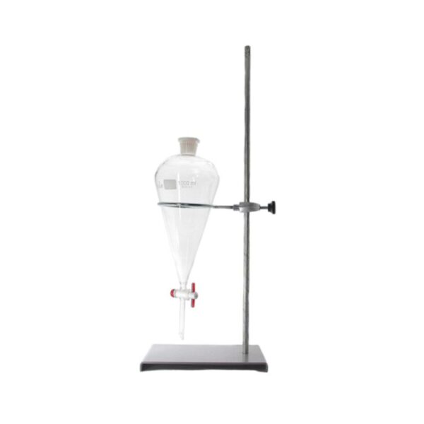 SUPORTE UNIVERSAL ( BASE DE FERRO  DE 75 CM  E HASTE DE ALUMINIO)
