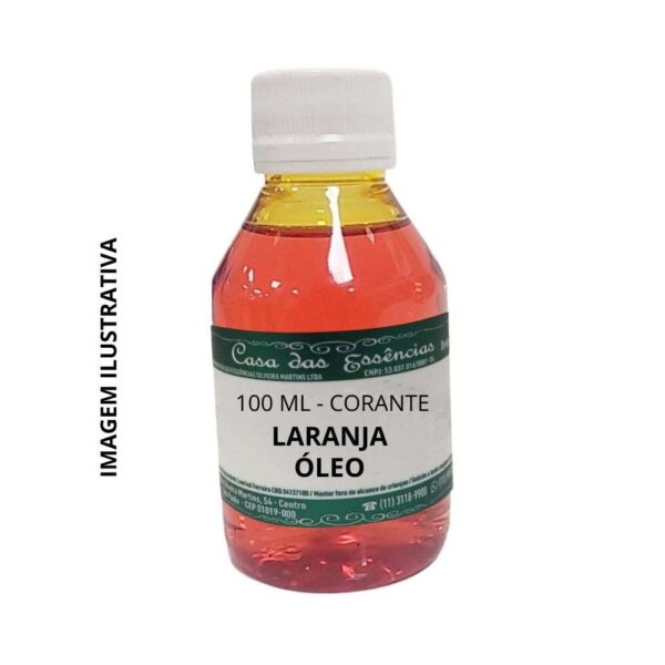 Corante Laranja Óleo - 100ML