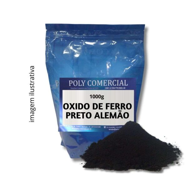 ÓXIDO DE FERRO PRETO ALEMÃO - KG