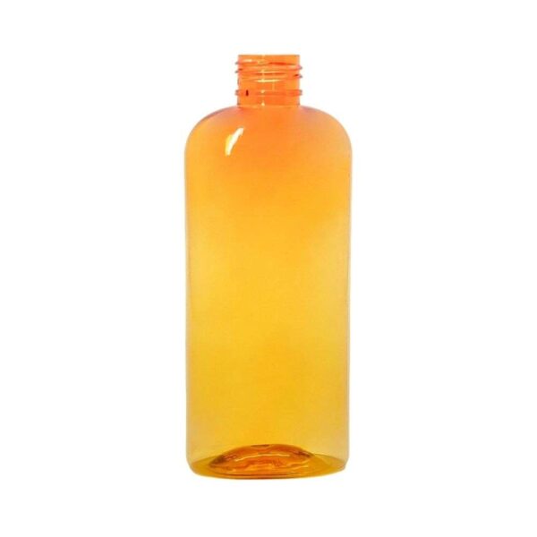 FRASCO PET 200ML TALL LARANJA (B24/410MM)