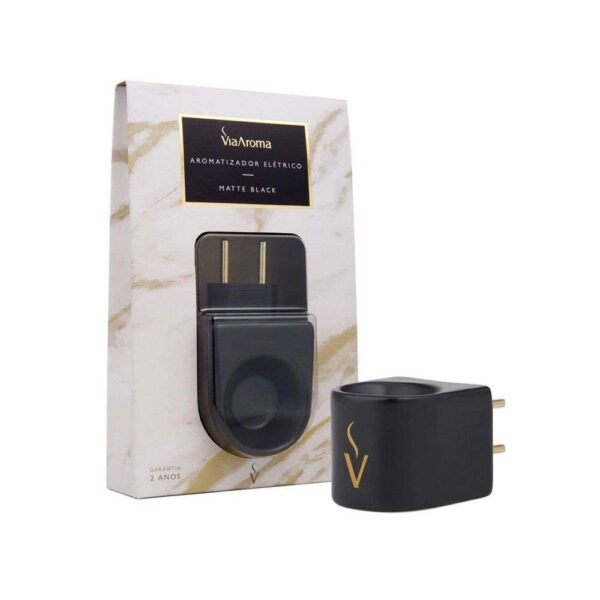 Difusor Elétrico de Tomada Cerâmica (PRETO)