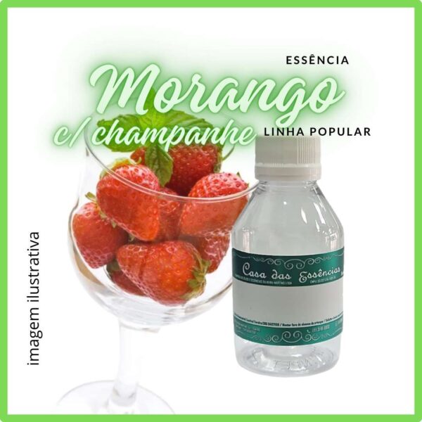 ESSÊNCIA MORANGO CHAMPAGNE - 100ML