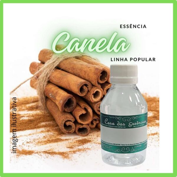 ESSÊNCIA CANELA (CINAMOMO) - 100ML