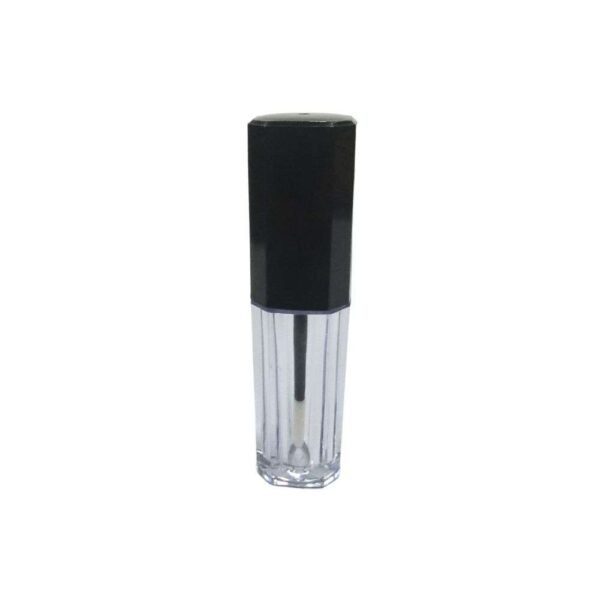 FRASCO GLOSS 4ML QUADRADINHO TAMPA HASTE PRETA - UN - Imagem 2
