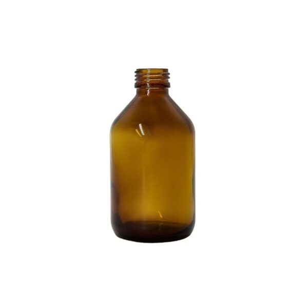 Vidro Âmbar 150ml Sem Tampa (B24mm) - Unidade