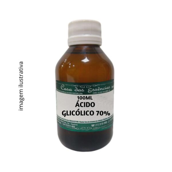 ÁCIDO GLICÓLICO 70% - 100G