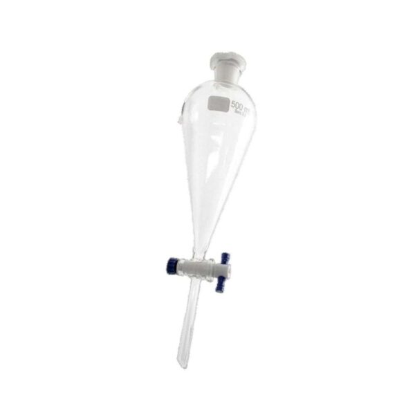 FUNIL DE SEP SQUIBB TORN E ROLHA DE PTFE 500ML