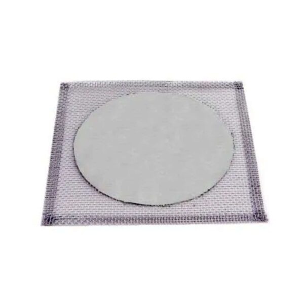 TELA DE ARAME COM DISCO REFRATÁRIO NO CENTRO TAMANHO 16X16CM
