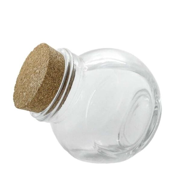 Pote Vidro Baleiro M Imp. 170ml c/tampa - unidade - Imagem 3