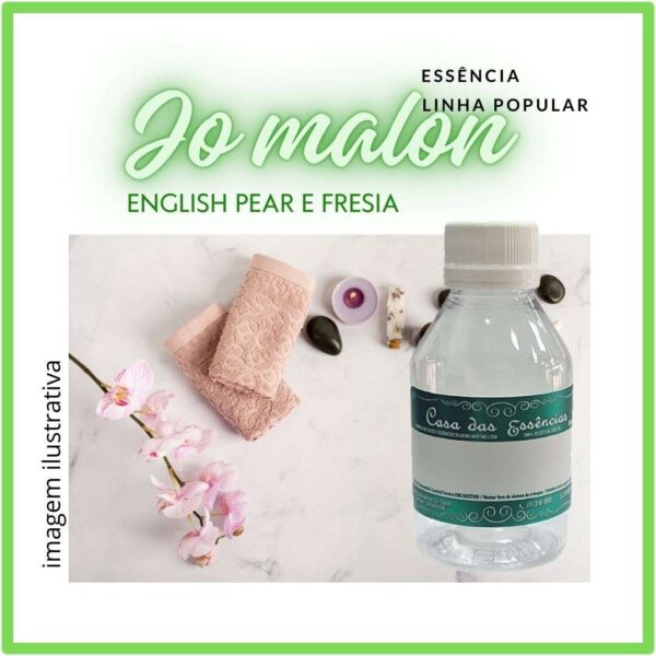 ESSÊNCIA JO MALON  (ENGLISH PEAR E FRESIA) - 100ML
