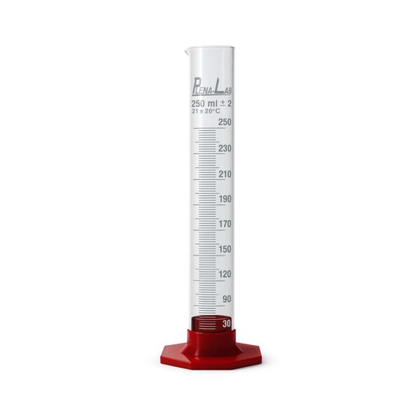 PROVETA DE VIDRO 250 ML GRADUADA