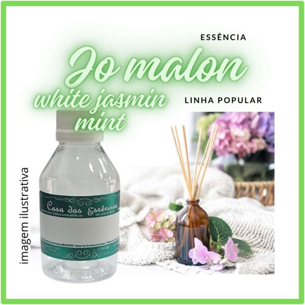 ESSÊNCIA JO MALON (WHITE JASMIN  MINT) - 100ML