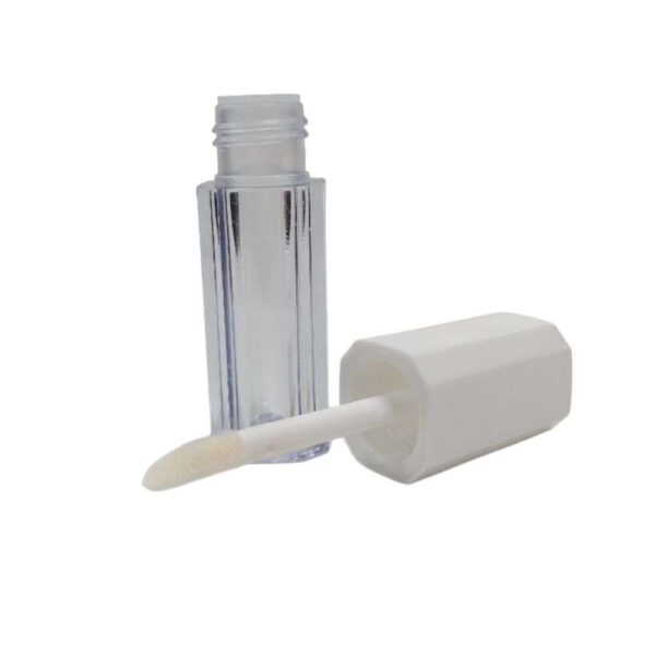 FRASCO GLOSS 4ML QUADRADINHO TAMPA HASTE BRANCA - UN - Imagem 2
