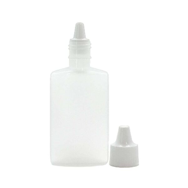 FRASCO CONTA GOTAS 30 ML OVAL (B15MM) - 100UN