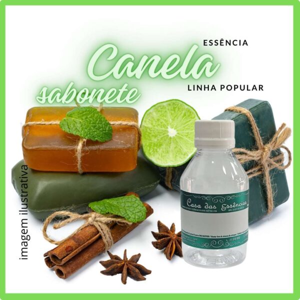 ESSÊNCIA CANELA SABONETE-100ML