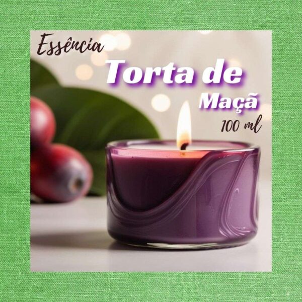 ESSÊNCIA VELA TORTA DE MAÇÃ - 100ML