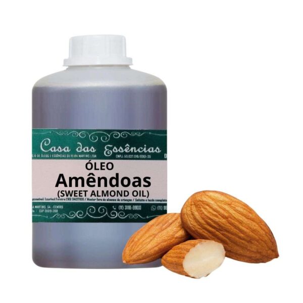 Óleo de Amêndoas Doce (Sweet Almond Oil) - 01lt