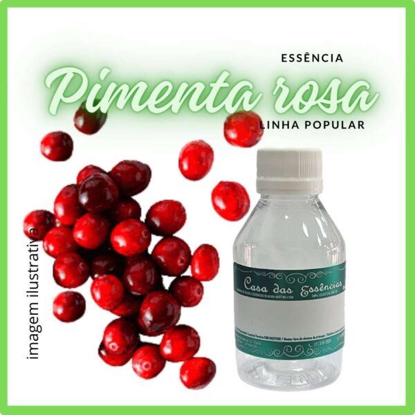 ESSÊNCIA PIMENTA ROSA - 100ML