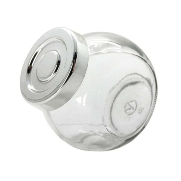 Pote Vidro Baleiro M Imp. 170ml c/tampa - unidade