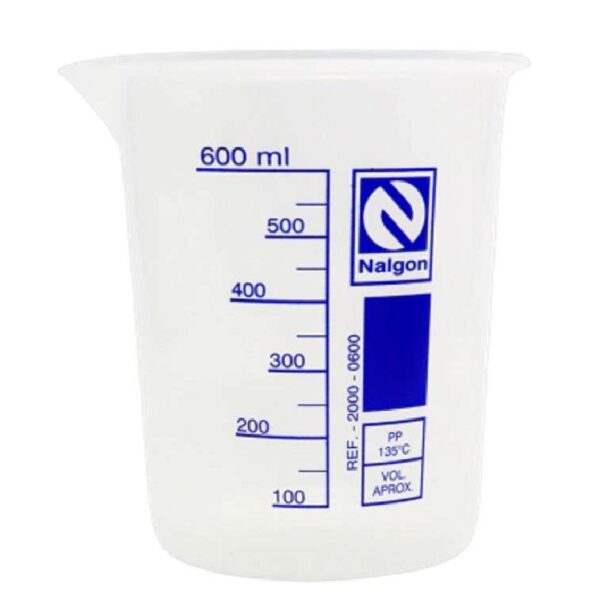 BECKER PP 600ML GRADUADO