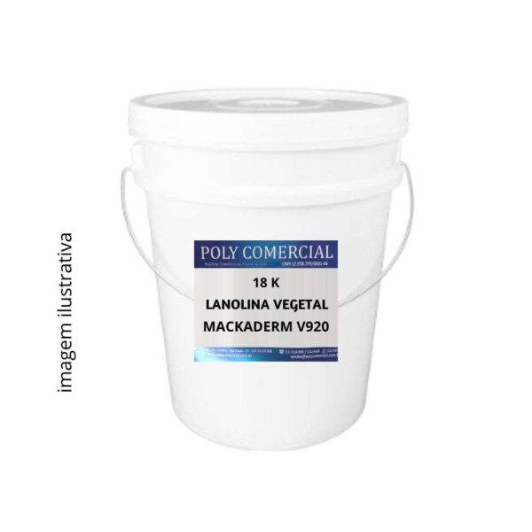 LANOLINA VEGETAL ( MACKADERM V920) - BALDE 18KG