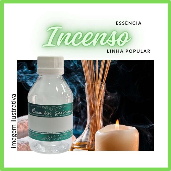ESSÊNCIA DE INCENSO - 100ML
