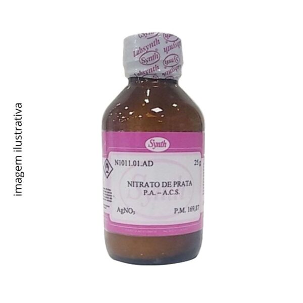 NITRATO DE PRATA CRISTAL P.A. -  25G