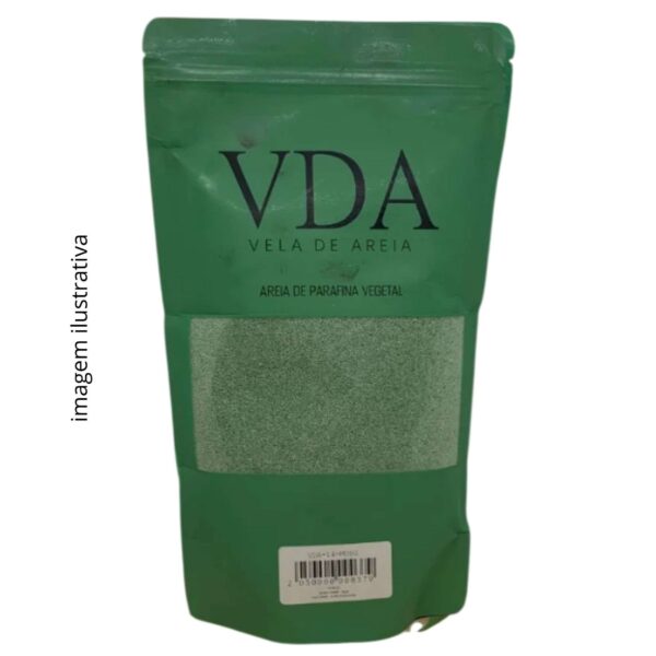 VELA DE AREIA VERDE MUSGO - 500G