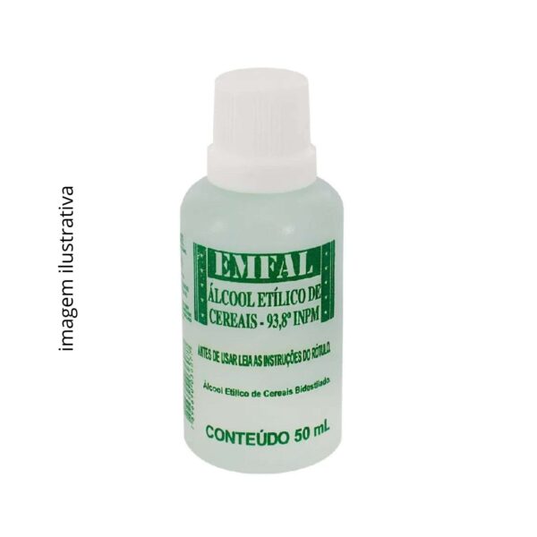 ALCOOL 93,8INPM CEREAIS - 50ML