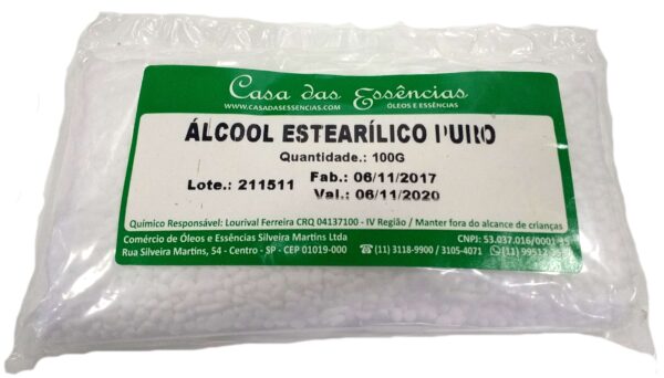 ALCOOL ESTEARILICO PURO - 100G - Imagem 2