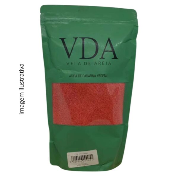 VELA DE AREIA VERMELHA - 500G