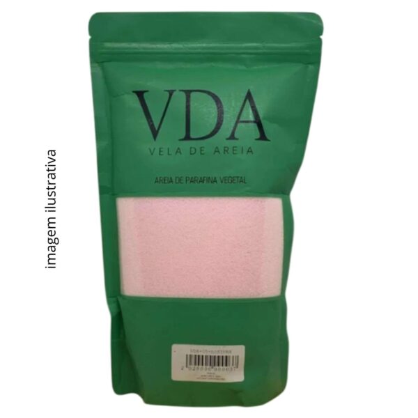VELA DE AREIA ROSA - 500G