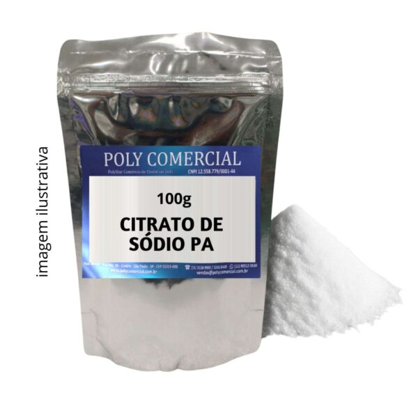 CITRATO DE SÓDIO - 100G