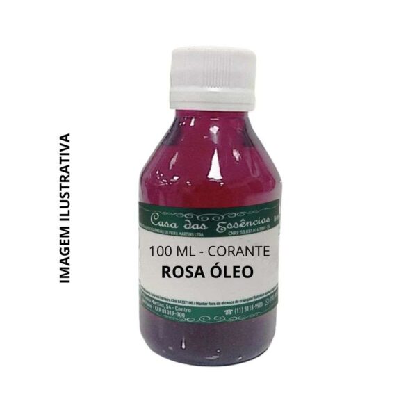 Corante Rosa Óleo - 100ML