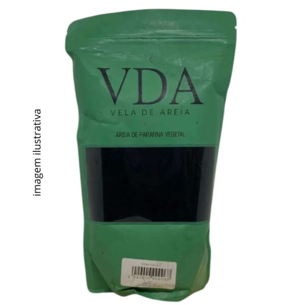 VELA DE AREIA PRETO - 500G